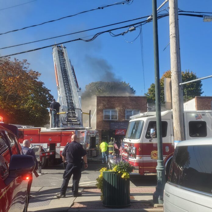 Fire Crews respond to Hempstead Avenue fire