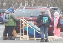 Boy Scout Troop 613 was on a roll this Sunday!