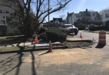 Handicap Curb Installation Ongoing In Tudor Section