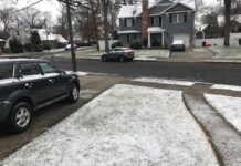 First traces of snow this season hit West Hempstead