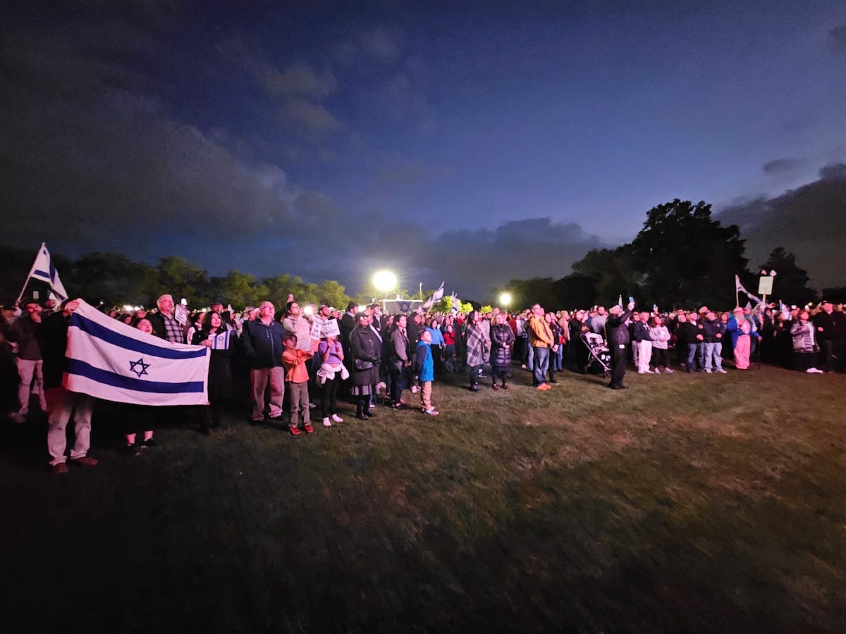 Rally for Israel Brings Thousands to Eisenhower Park West Hempstead Echo