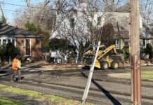 Street Repaving In The Presidential Section
