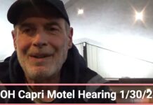 Capri Motel Hearing Update